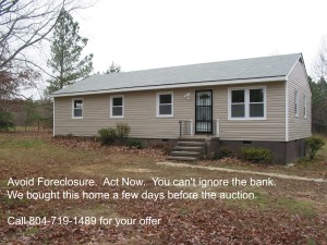 We help sellers avoid foreclosure