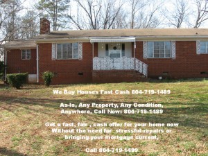 Sell My House Fast RIchmond Virginia
